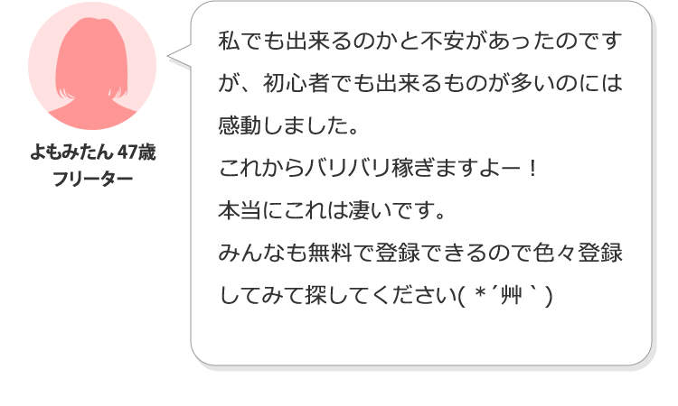 よもみたん 47歳 フリーター