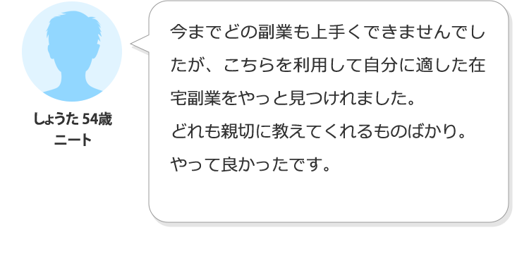 しょうた 54歳 ニート